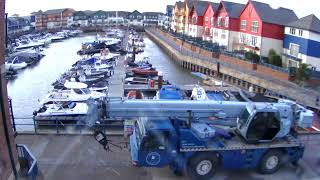 Exmouth Marina webcam 9nov23 [upl. by Eatnoj]