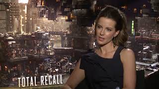 Total Recall Kate Beckinsale Interview [upl. by Paapanen]