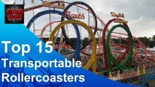 TOP 15 Transportabele Rollercoasters [upl. by Thia]