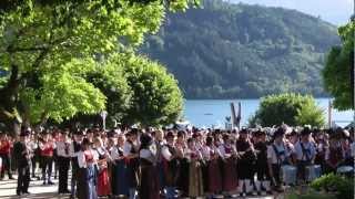 Bezirksmusikertreffen in Millstatt  Kärntner Heimatliedmp4 [upl. by Rofotsirk]