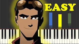 Generator Rex Theme Song Piano Tutorial EASY [upl. by Stu]