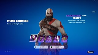 KRATOS BACK in Fortnite SEASON 2 [upl. by Eimareg565]