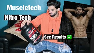 Muscle Tech  Nitrotech whey protein review After 5 month use [upl. by Odlavu585]