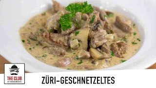 Zürcher Geschnetzeltes  theclubch  Rezept 84 [upl. by Lede511]