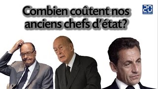 Sarkozy Chirac Giscard Combien coûtent nos anciens présidents [upl. by Essam844]