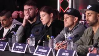 DAVIES v MATHEWS  MALIGNAGGI v EGGINGTON  SELBY  KATIE TAYLOR  FULL UNDERCARD PRESS CONFERENCE [upl. by Arleta108]