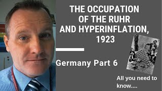 The Occupation of the Ruhr and hyper inflation [upl. by Graner]