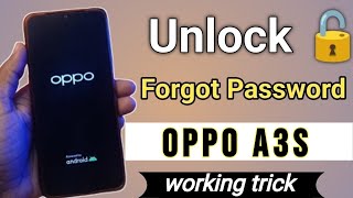 Oppo A3s Hard Reset  Oppo A3s Password Pattern UnlockOppo ka lock kaise tode [upl. by Shina]