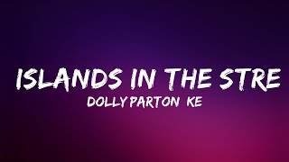 Dolly Parton Kenny Rogers  Islands In the Stream Lyrics  Lyrics Video Official [upl. by Ettennej]