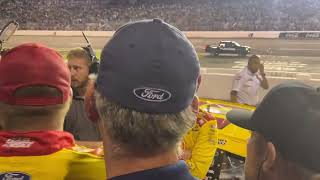 Joey Logano after he was wrecked by Austin Dillon [upl. by Neall915]