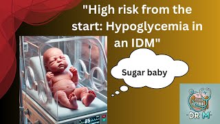 Hypoglycemia in an Infant of a Diabetic Mother [upl. by Annekim]