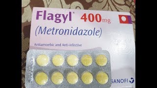 Flagyl Metronidazole Oral Used For blood brain bone lungs stomach lining and pelvic infection [upl. by Hcurob]