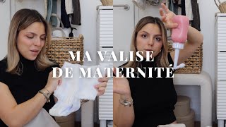 MA VALISE DE MATERNITÉ  SAC SALLE DE NAISSANCE  BEBE amp MAMAN [upl. by Abagael]