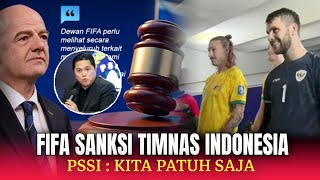 FIFA Resmi Jatuhkan Sanksi pada Timnas Indonesia Jelang Lawan Jepang di Kualifikasi Piala Dunia 2026 [upl. by Haras]