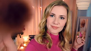 Your Personal Valentines Day Makeup 💖 ASMR Whisper [upl. by Ellenwahs]