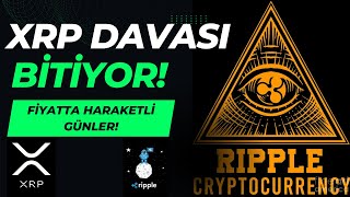 XRP Ripple davası artık komple BİTİYOR Ripple xrp xrpfiyattahmini [upl. by Nomar]