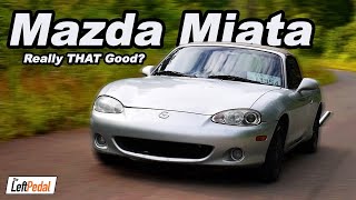 What Makes the Mazda Miata So Good  2002 MX5 NB2 Review [upl. by Dasa]