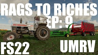 Its SILAGE Season FS22 UMRV Rags to Riches Episode 9 [upl. by Araic]