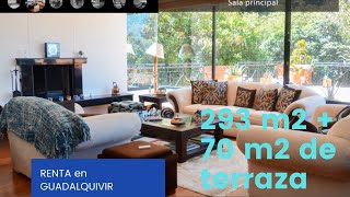 Apartamento con 70 m2 de terraza en RENTA en Santa Bárbara GUADALQUIVIR [upl. by Pember781]