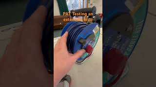 PAT Testing an Extension Lead  a how to video pattest electrician diy electricial pattesting [upl. by Artus]