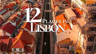 12 Most Beautiful Places to Visit in Lisbon Portugal 2024 🇵🇹  Lisbon Travel Guide [upl. by Nilya325]