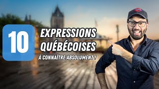 Top 10 des expressions québécoises à connaître absolument [upl. by Nnayrrehs665]