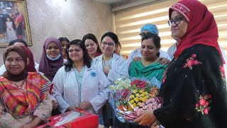 DrKazi Foyeza Akther Birthday Ceremony Consultant Obstetric amp Gynecologist BRB Hospital LtdDhaka [upl. by Levina]