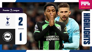 PL Highlights Tottenham 2 Brighton 1 [upl. by Eleanor]