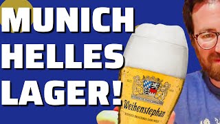 A New Take On Helles Lager Exploring Weihenstephan’s Latest Brew [upl. by Metzgar]