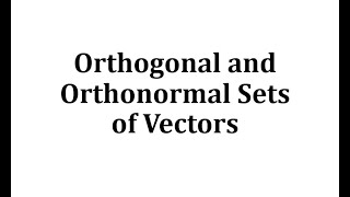 Orthogonal Basis Functions in the Fourier Transform [upl. by Vada]