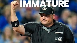 The Most IMMATURE Umpire In Baseball [upl. by Leahicm]