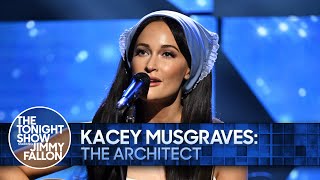 Kacey Musgraves The Architect  The Tonight Show Starring Jimmy Fallon [upl. by Florinda]