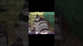 Wingdings daily one piece memesNo 8 onepiece anime memes meme memesdaily [upl. by Ayatnwahs]