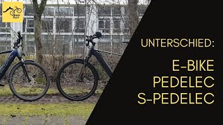 Unterschied EBike Pedelec SPedelec [upl. by Wheaton538]