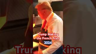 Trump Making the French Fries  Nick’s Dojo  Manhattan Beach KarateDo donaldtrumpnews mcdonalds [upl. by Iey]