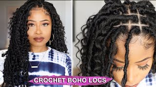 EASY  QUICK 2 hr BOHO LOCS 🔥 beginner friendly [upl. by Pacificia]