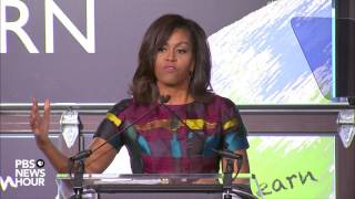 Watch Michelle Obama speak on International Womens Day [upl. by Atiuqihc]