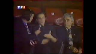 1996 European Championships TF1  Mens Free Skate  Final Results amp Philippe Candeloro Interview [upl. by Retsbew711]