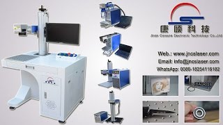 how to use fiber laser marking machine Fiber Laser Marking Machine with auto focus [upl. by Lleon342]