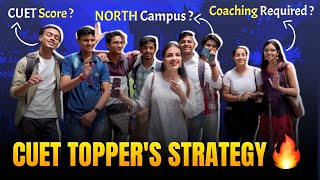 CUET Score for North Campus Delhi University 🔥Toppers strategy How to score 800800 in CUET 2023 [upl. by Dotson]