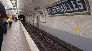 Metro Ligne 12  Porte de Versailles [upl. by Nnaeilsel]