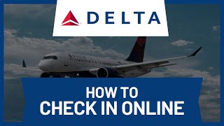 How to Check in Delta Airlines Online • Tutorial [upl. by Richie]