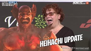 Tekken 8 Lenne Hardt Character Call Outs Heihachi Update [upl. by Adnot]