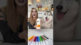 Come STAMPARE i DISEGNI su una CANDELA🕯️🎃😍 tutorial handmade creative dog cane [upl. by Honig]