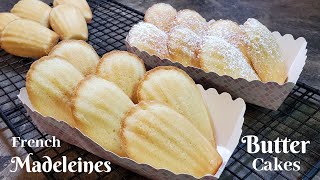 French Madeleines Butter Cakes  Madeleines Easy Recipe [upl. by Etteiram540]