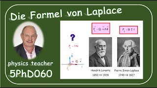 Physik 5PhD060 Die Formel von Laplace [upl. by Nivrek]