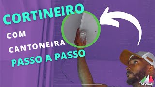 Como Fazer um Cortineiro Passo a Passo com cantoneira 14 X 30 [upl. by Dagmar600]