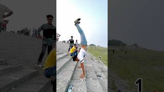 Power of my শক্তি😃 ytshorts foryou crazy stunt reels shorts video rsyasinraj [upl. by Llirrehs]