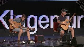 The Most Unexpected Acoustic Guitar Performance  The Showhawk Duo  TEDxKlagenfurt [upl. by Noiwtna75]