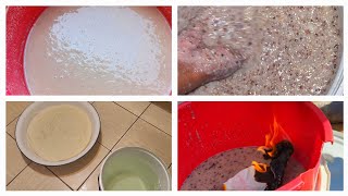 How to make 20ltr Umqombothi traditional beer 🍺  Different quick and easy method [upl. by Byrn]